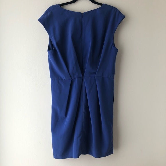 BCBGeneration Blue Azure V-Neck Dress - Picture 6 of 10